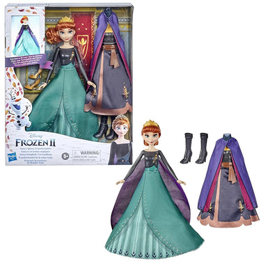 disney frozen 2 annas queen transformation